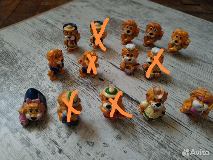 Игрушки из киндер сюрприза