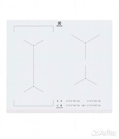 Индукционная плита Electrolux Slim-fit eiv63440bw