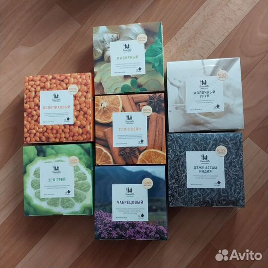 Чай Камлёвъ в пакетиках-саше