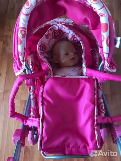 Коляска-трансформер для кукол