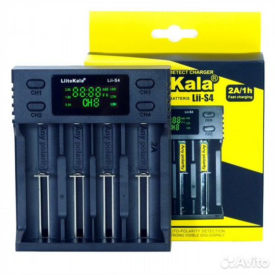 Зарядное устройство Liitokala Lii-S4