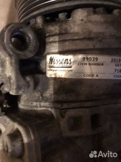 Компрессор кондиционера Nissaens 89039