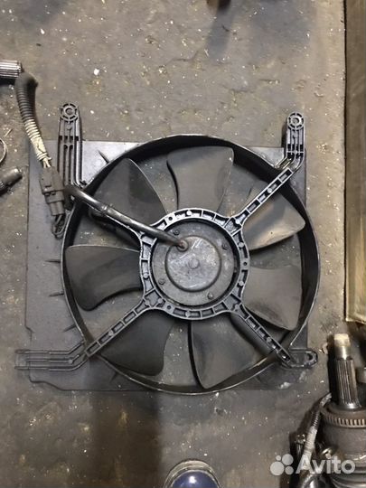 Chevrolet Lanos вентилятор охлаждения