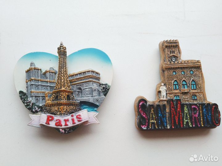 Магниты на холодильник сувениры города