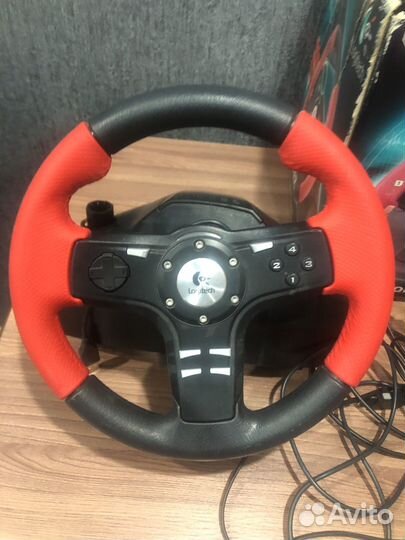 Руль logitech
