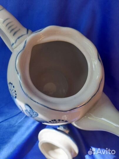 Заварочный чайник Гжель СССР