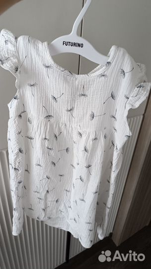 Платье на девочку, муслин.116-125р