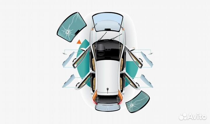 Лобовое стекло Renault Megane III /Fluence 2008-16