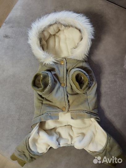 Комбинезон на маленькую собачку 27см