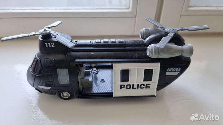 Транспортный вертолет с люлькой и со звуками Drift