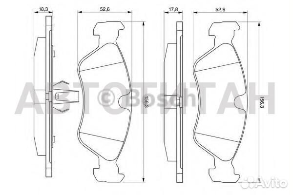 Колодки тормозные дисковые перед daewoo nexia Salo