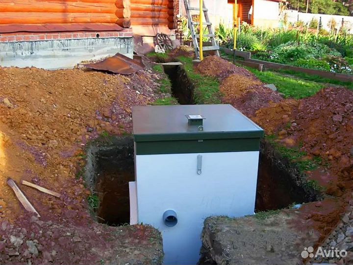 Септик эко Аквабокс 3 дренажный