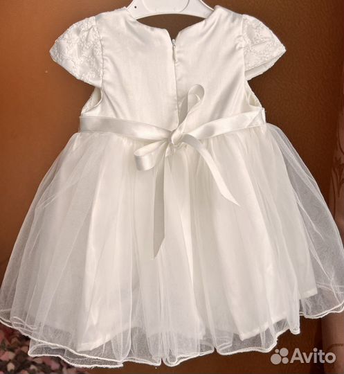 Детское нарядное платье 62-68