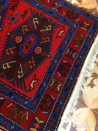 Ковровая дорожка шерстяная новая,ручной работы