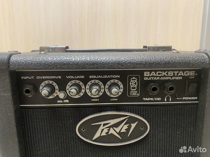 Гитарный комбоусилитель peavey backstage