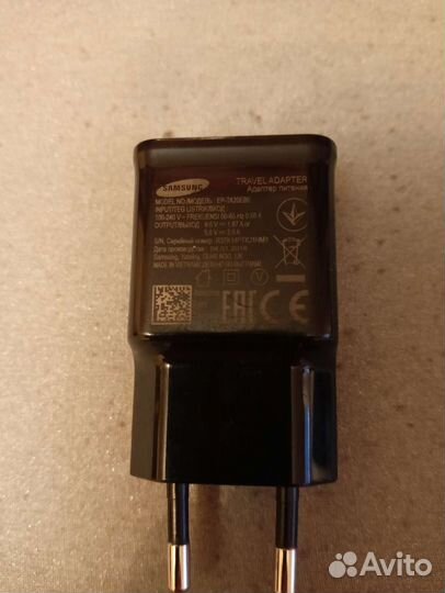 Зарядное устройство Samsung EP-TA20, Type-C