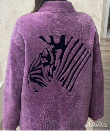 Шуба натуральная овчина Италия