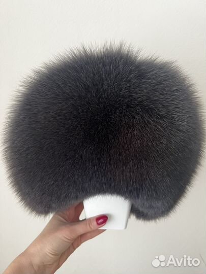 Шапка женская из песца