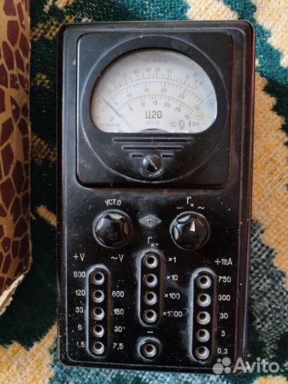 Ампервольтомметр Ц20 Советский СССР