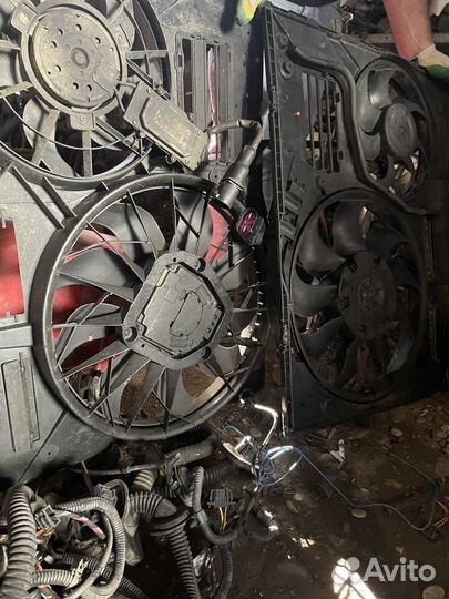 Вентиляторы на порш кайен и таурег