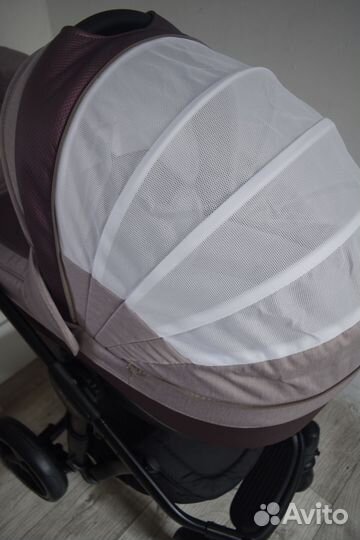 Коляска 3в1 Adamex Barletta 2.0 (гелевые колеса)