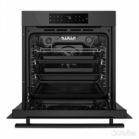 Maunfeld eoeh.7611scsb электрический духовой шкаф