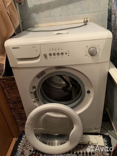 Стиральная машина beko на запчасти