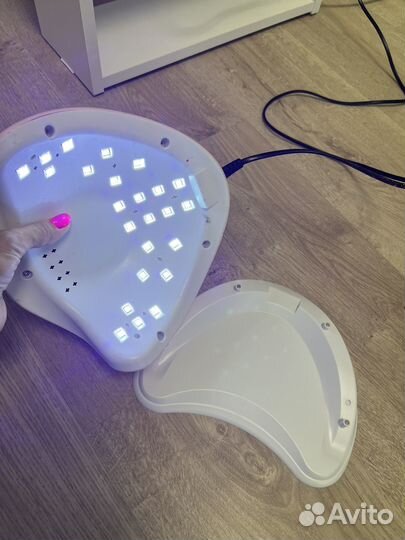 Уф лед лампа для маникюра сушка для ногтей