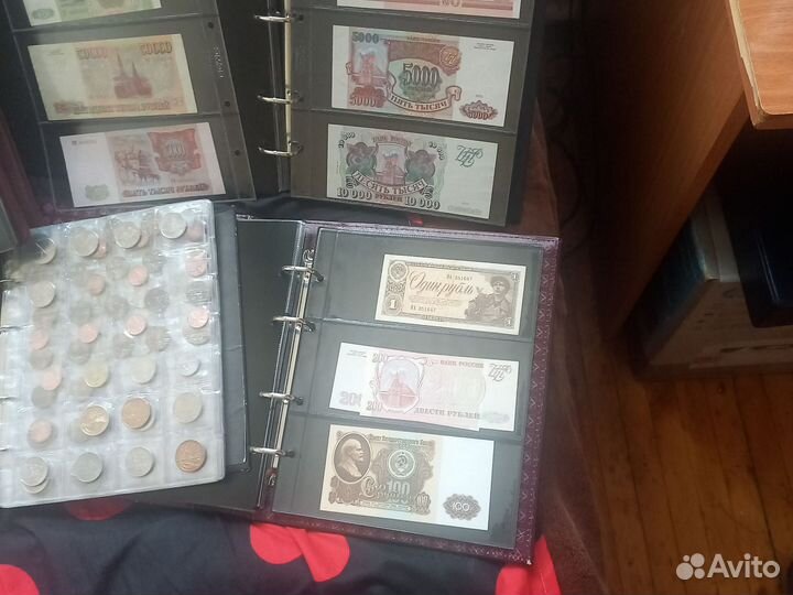 Боны, монеты, альбомы