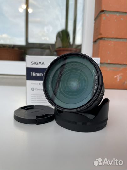 Sigma 16mm f1.4 Sony E