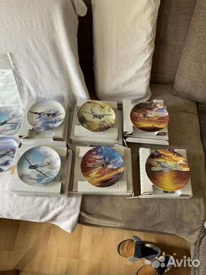 Коллекционные Тарелки Самолеты
