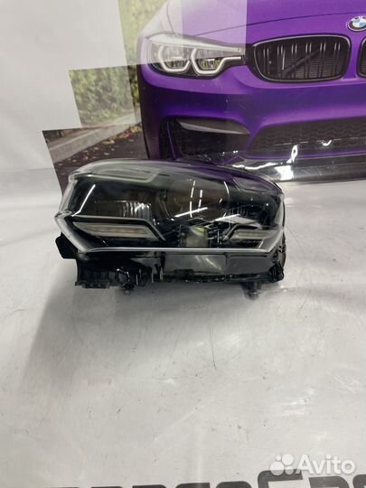 Фара левая Porsche Taycan LED Black Matrix