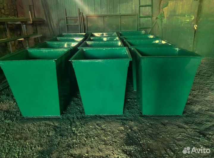 Мусорный контейнер 0.75 м3. Арт 22363