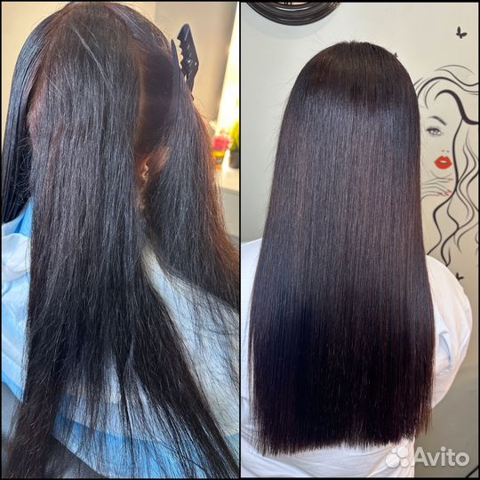 Кератиновое выпрямление, ботокс, восстановление