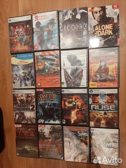 Диски с компьютерными играми