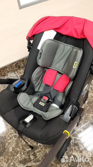 Автокресло-коляска 0-13 кг Doona plus Flame red