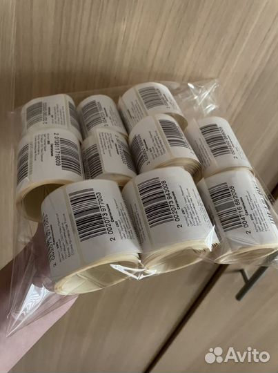 Печать этикеток штрихкодов для wildberries ozon