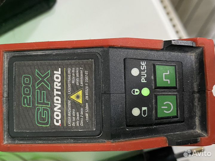 Лазерный уровень condtrol бу