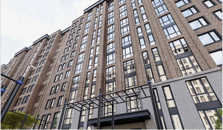 Своб. планировка, 48,6 м², 9/14 эт.