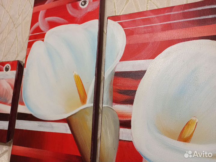 Картина модульная маслом