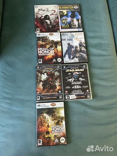Диски с играми на пк
