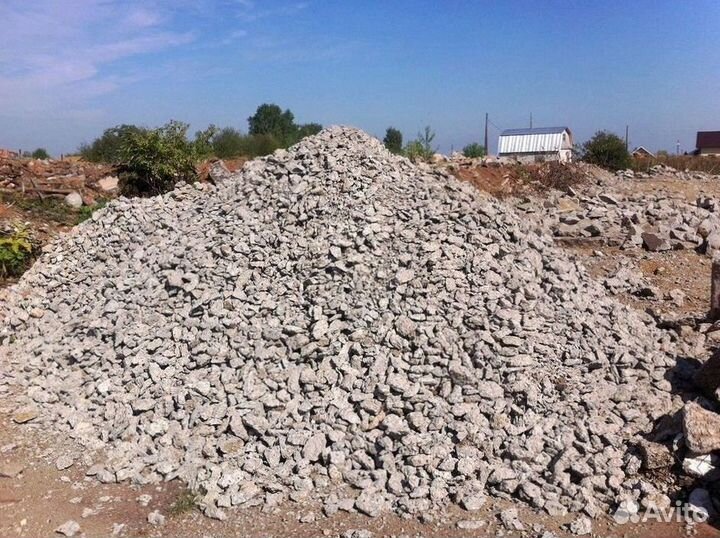 Щебень вторичный