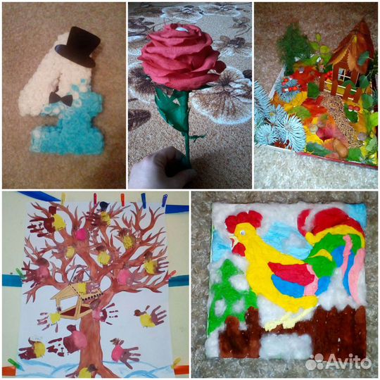 Подделки для сада и школы