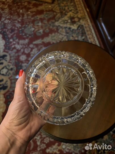 Хрустальная пиала