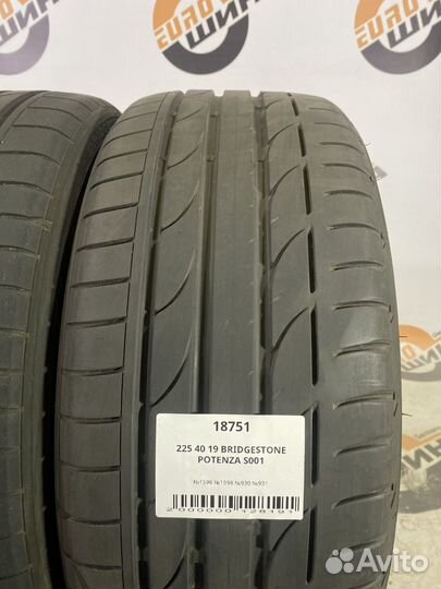 Bridgestone Potenza S001 225/40 R19
