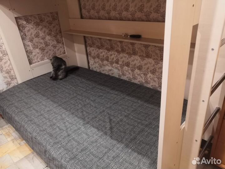 Кровать-диван двухьярусная