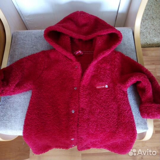 Кофта-халатик для девочки 80