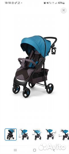 Прогулочная коляска babyton comfort plus