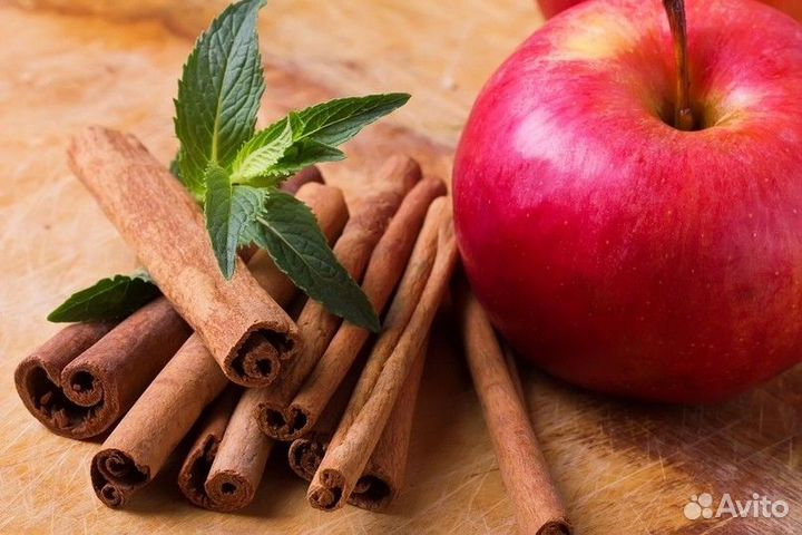 Отдушка яблоко с корицей 100 гр для доставки