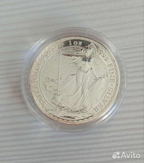 Серебряные монеты. 1 унция